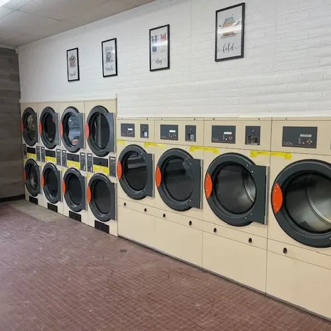 Coin Op Dryers In Laundromat