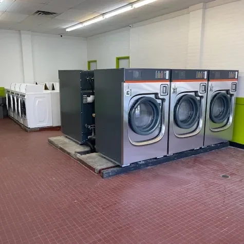 Coin Op Washers In Laundromat